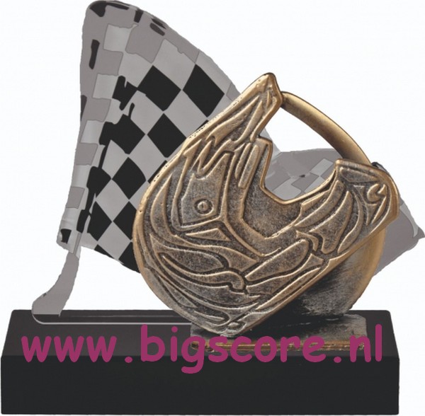 Autosport Metaalbeeld + Acrylachtergrond TRK792